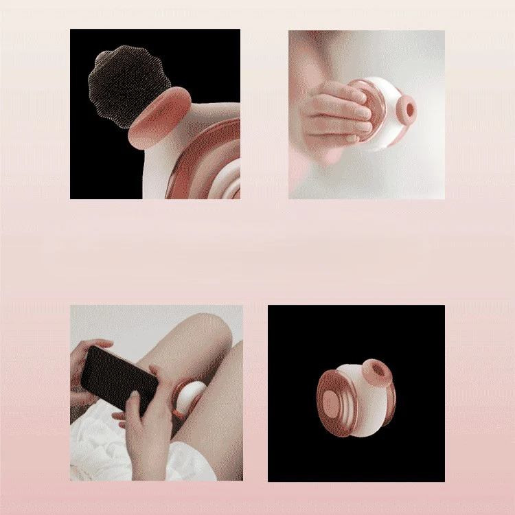 Thigh Pressure Sensing Clit Vibrator App Controlled