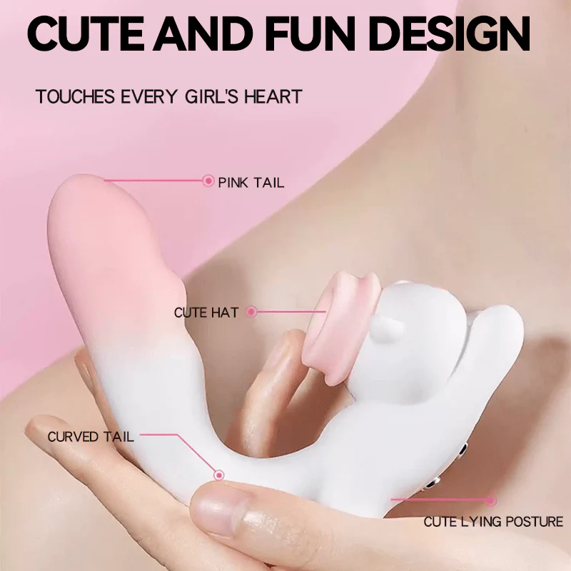 Cute Cat G-Spot and ClitoralSuction Stimulator