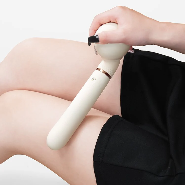 主图-06 Thrusting & Heating G-Spot AV Wand Vibrator App Controlled