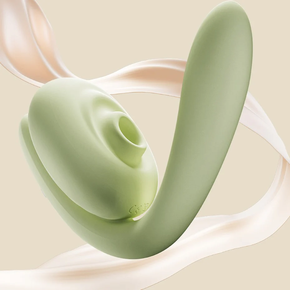 Bendable Clit Sucking & G-Spot Vibrator